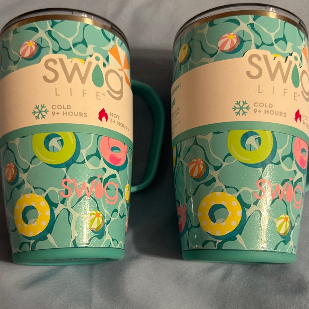Pair of Swig Life Insulated Tumbler with Handle